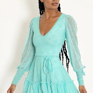 Blackmilk Villagers Aqua Heavenly Dress Animal Crossing Nintendo Size XS